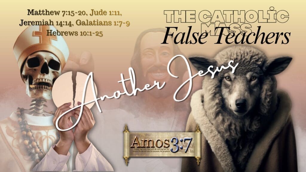 Another Jesus, Wolves in Sheep's Clothing, Catholic, Mass, Eucharist,