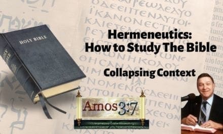 Understanding Error & Hermeneutics: What is Collapsing Context?