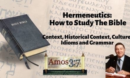 Understanding Error & Hermeneutics:  How to Learn to Interpret the Bible