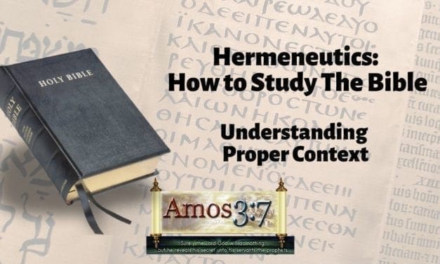 Understanding Error & Hermeneutics Index with Dr. Walter Martin