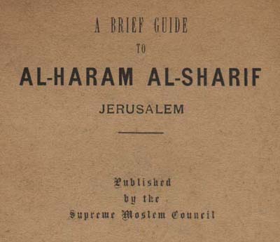 Temple Mount Evidence About Jerusalem’s Origins