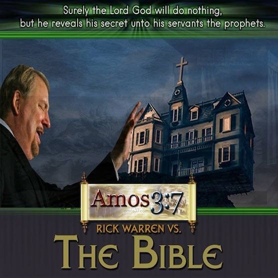 Rick Warren vs. The Bible and Rick is Loosing Bad