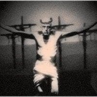 Aliester Crowley Mocks Cross Beast