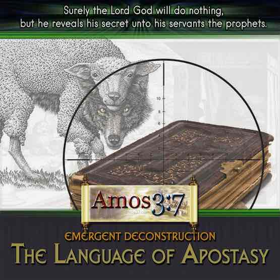 Emergent Deconstruction The Language of Apostasy
