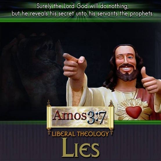 Liberal Theology, Lies, Most Dangerous Cult,