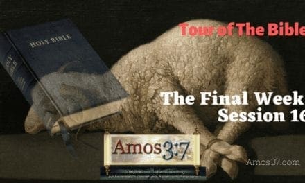 The Final Week in The Synoptic Gospels Bible Study