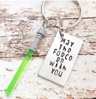 star wars, mytical force, keychain,