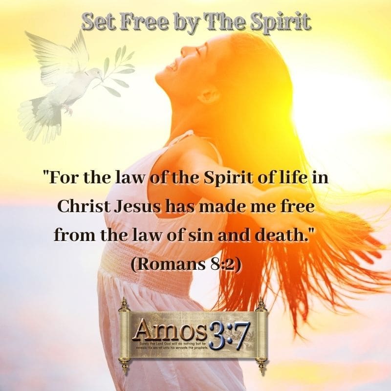 Romans 8, Set Free, Spirit of Life, law of sin and death,