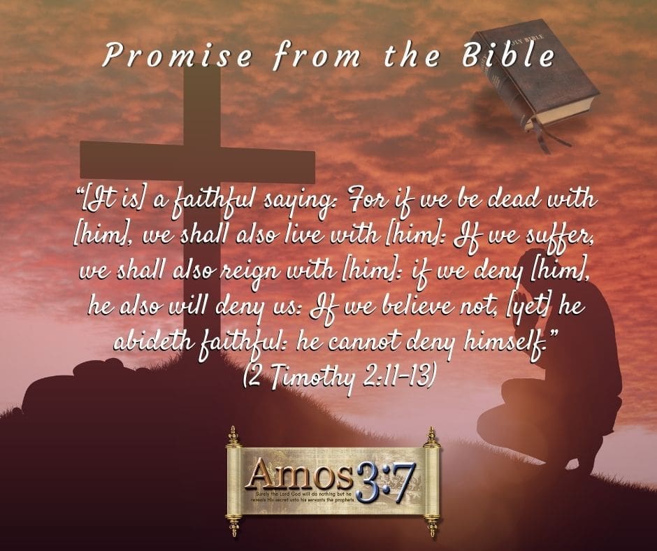 Gods Promises, Faithful Saying, 2 Timothy 2:11-13,